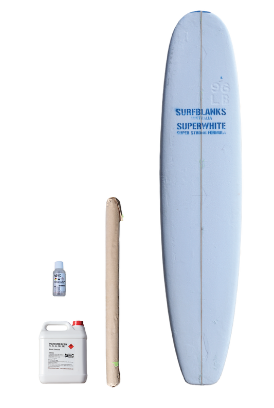 9'8" PU Noserider Longboard Kit