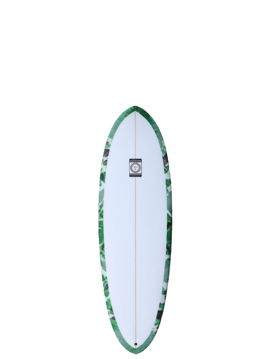 6'0" Piggy Tie-Dye Green