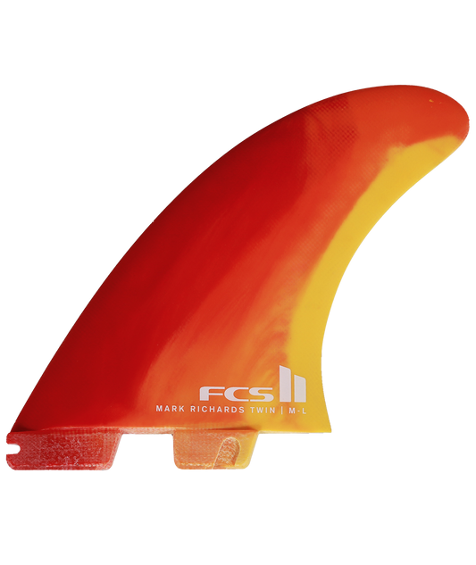 FCS II Mark Richards Twin + Stabiliser Fin Set M-L